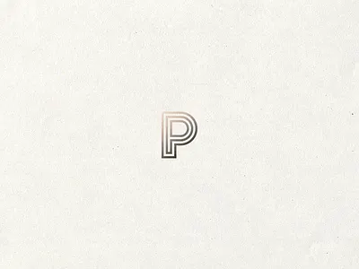 My little PP! branding identity logo mark monogram p