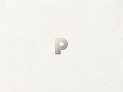 My little PP! branding identity logo mark monogram p