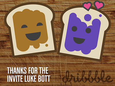 Thank You draft day drafted luke bott pbj sandwich thank you