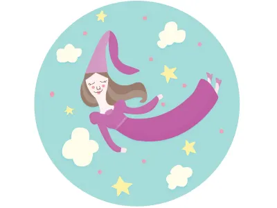 Sleeping beauty illustration sleeping beauty vector