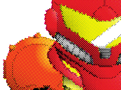 Samus Halftone bounty halftone helmet hunter metroid metroid prime nintendo samus space spaceship suit