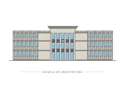 LPA Buildings buildings campaign gran canaria illustration las palmas series