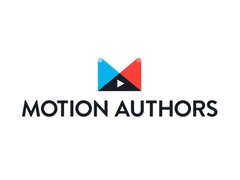 Motion Authors Logo Animation animation animation studio branding logo logo animation motion authors motion graphics