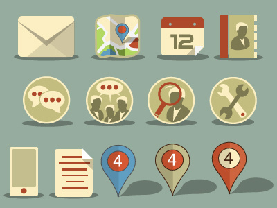 Flat icons