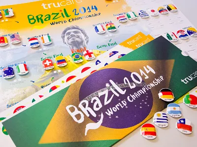 World Cup Football Wallchart (1) football paper engineering print soccer trucard tullis russell wallchart world cup