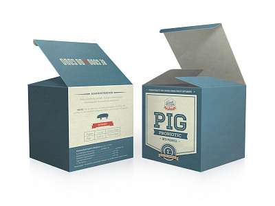 Lifestock Pig Probiotic Packaging livestock packaging pigs