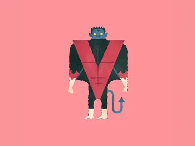 Nightcrawler character comics demon hero icon marvel men nightcrawler super superhero x x men