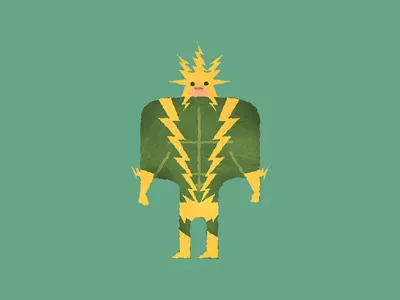 Electro action character comic comics electricity electro icon marvel nemesis power ray superhero