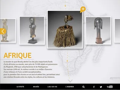 Refonte du site du Quai Brnaly museum