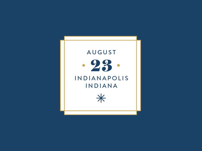 Wedding Mark date indianapolis letters lockup sprungle wedding 2014 type wedding