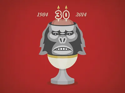 Temple of Doom Anniversary Poster illustration indiana jones minimalist movies poster temple of doom vector