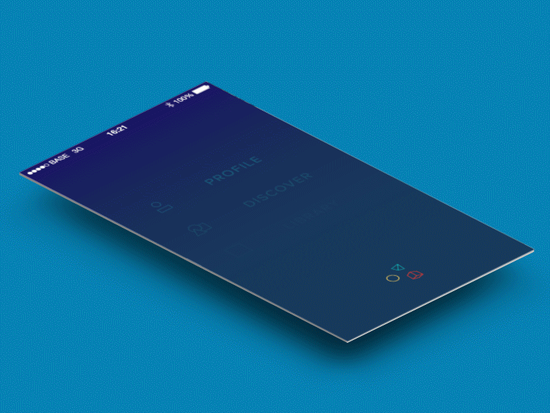 MotionCover Menu, Feed and Music Player feed menu music player