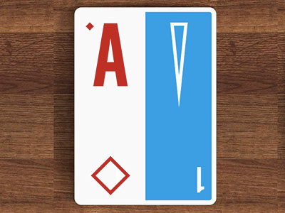 Card ace card playing card