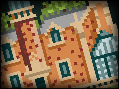 Haunted Mansion Pixels 8bit disney haunted mansion pixels