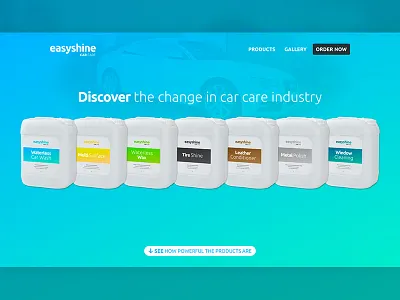 Easy Shine® responsive website car clean css html intro javascript products responsive vivid volumes web design website