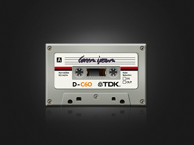 Cassette Tape photoshop retro tape player