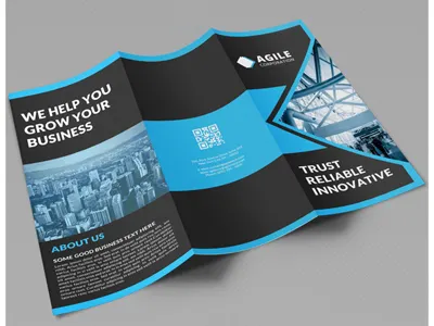 Creative Corporate Tri Fold Brochure Vol 16 brochure brochure template business material corporate graphic river professional design real estate trifold template tri fold tri fold brochure trifold trifold brochure