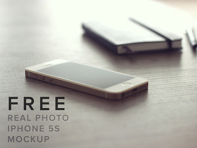 [FREE] iPhone Real Photo Mockup 5s app apple free guy ios iphone mock up mockup phone photo psd