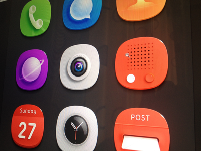 Preview calendar camera icon mail message phone video