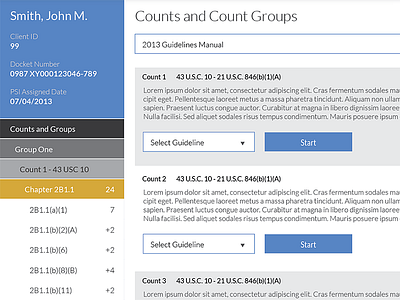 Federal Offense Level Calculator gov us ux webapp