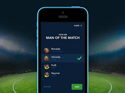 World Cup - Man of the Match brasil brazil football interactive man of the match poll portugal soccer world cup