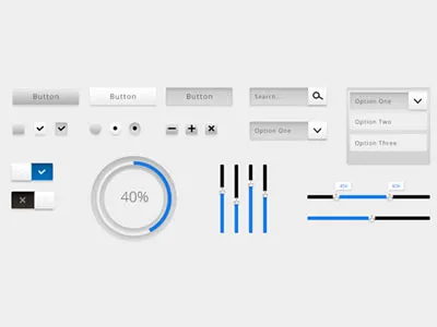 Designing GUI Kits for Mobile & Web Apps - 2 design free gary simon gui mobile montevideo psd tutsplus ui web app