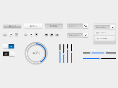 Designing GUI Kits for Mobile & Web Apps - 2 design free gary simon gui mobile montevideo psd tutsplus ui web app