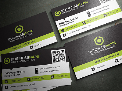 Corporate Business Card - RA31 business card corporate respinarte