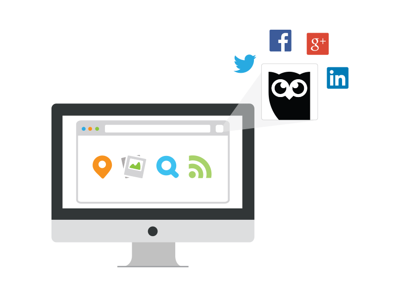 Rebrand Illustrations clean flat globe illustration imac minimal organization rebrand refresh website