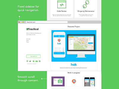 2014 redesign landing minimal programming responsive scroll ui ux website