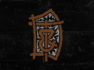 Pennies & Dimes installation lockup logo raleigh restaurant