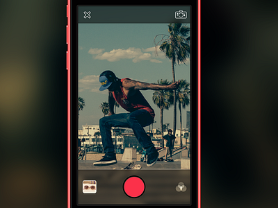 Camera View(.sketch) apple blur cameraicon cameraview cancel edit gallery ios7 iphone5c sketch