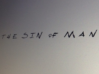 The Sin of Man logo WIP