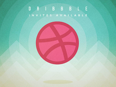 Dribbble Invite abstract design draft dribbble dribbble invite green invite texture