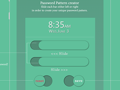 Passern Mobile App a 2nd look! app boston color design dribble iphone mobile password security ui ux