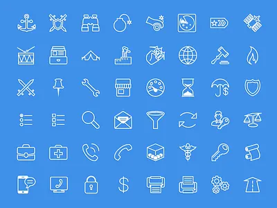 Outline icons (set) icon icons ios7 mono navigation set web