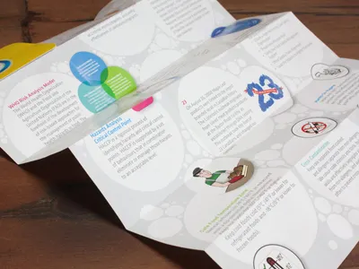 Maple Leaf Foods, Folded Brochure brochure folded food safety infographic maple leaf foods northink promotional toronto