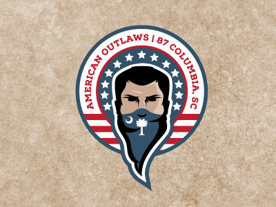 American Outlaws Chapter Concept logo