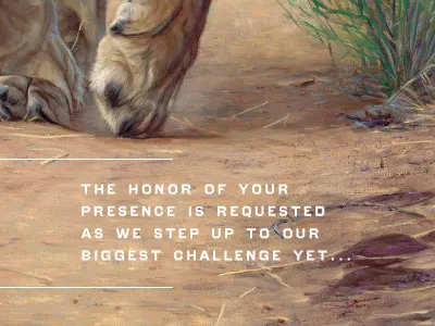 Benefit Invitation benefit invitation painting typography