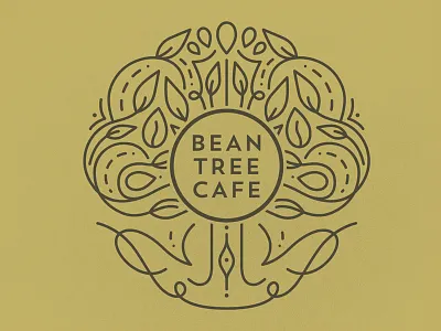 Bean Tree Cafe bean cafe circle coffee earth edmonton fancy leaf leaves tree