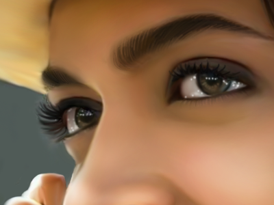 Deepika Padukone - 100% Zoom bollywood chennai deepika padukone digital painting india india actor photoshop portrait prabhakarang