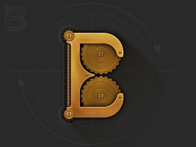 B letter punk
