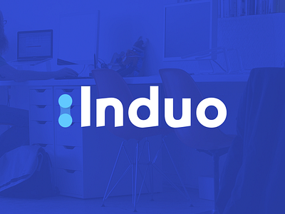 Induo brand branding icon logo logotype mark type