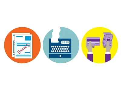 finance icons bank business cash credit card debit card finance flat icons invoice money payments sales