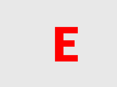 E For Extra 45 branding e extra gold logo red