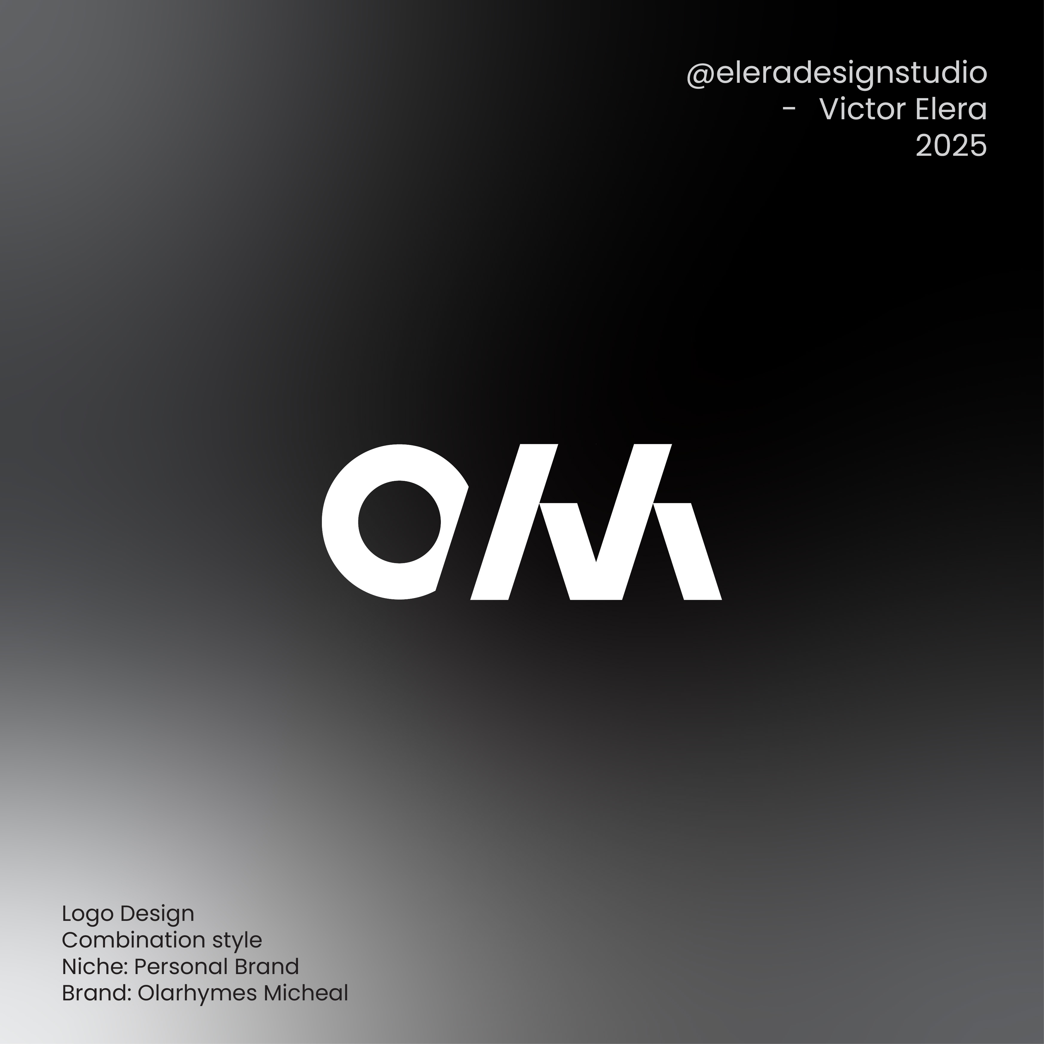 Personal Brand Logo for Olarhymes Micheal branding design designer graphic design logo logo design vector