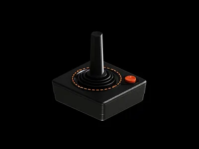 🎮 Atari Joystick - Nostalgic Loop Animation 3d modeling 3d render 3danimation 3dart atari blender cgi gamecontroller gamersnostalgia joystick loopanimation retrogaming