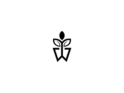 Wild Plants Logo brand design brand identity branding design free plant logo design graphic design logo logo design manufacturing plant logo plant logo design plant logo maker plant logo name plant logo png visual identity