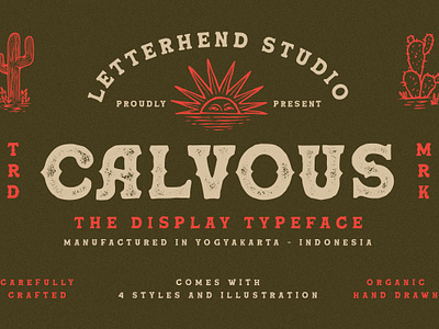 Calvous - Slab Serif Typeface