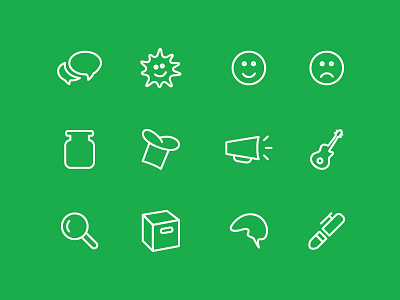 Vector Icon set part 4 basket cool favorite icons illustration listing maps news progress settings star vector